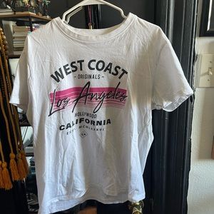 LARGE (White) Vertical West Coast Originals Shirt